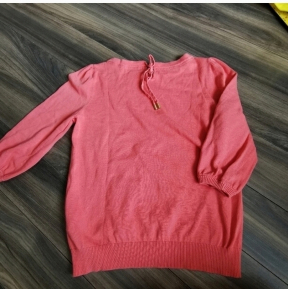 BURBERRY Coral Knit Top - Picture 3 of 11